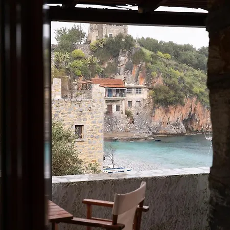 아파트 Mani S Secret Cove Next To The Sea Khalkia